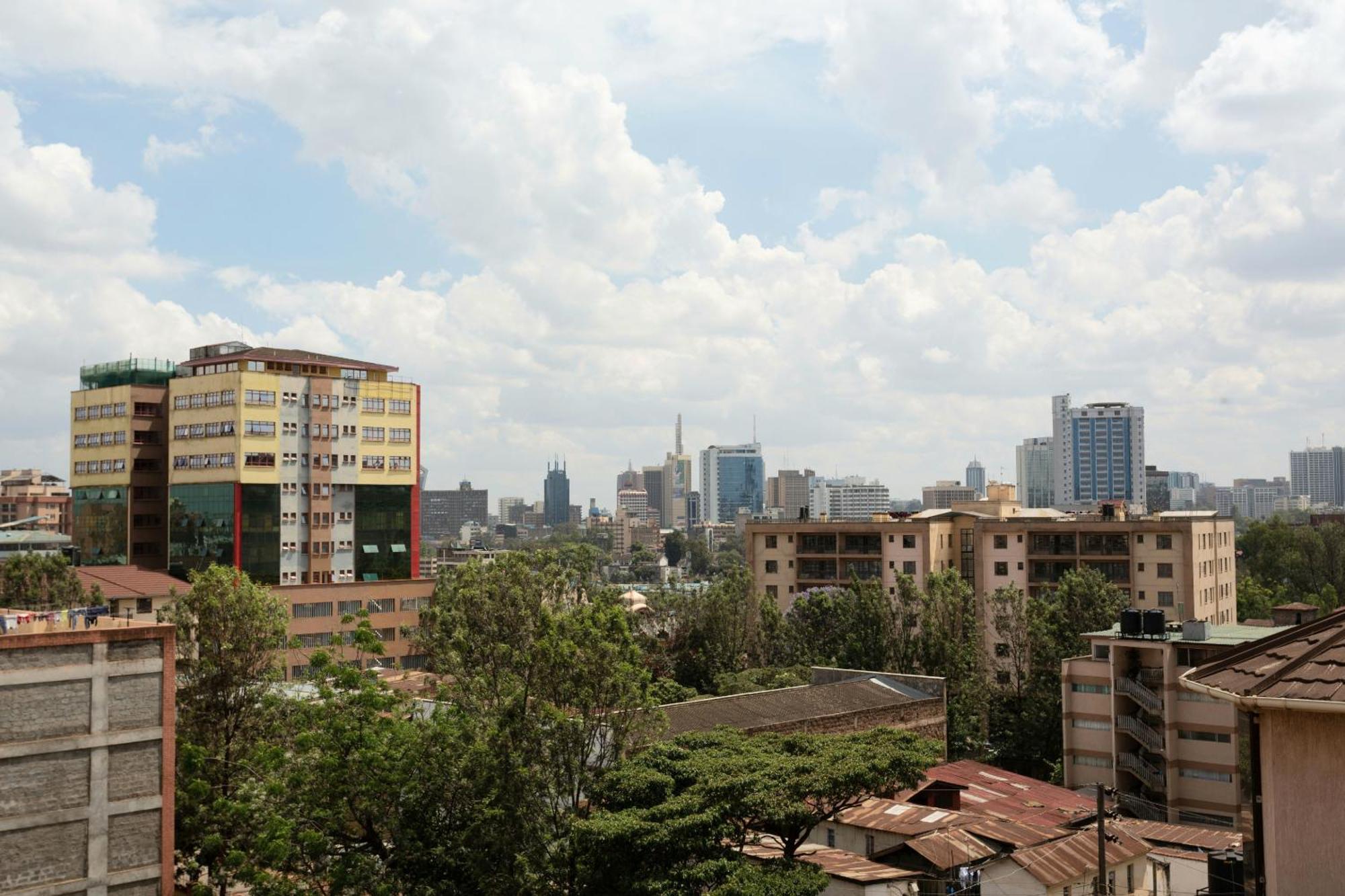 Penthouse Rooftop Studio With King Bed Nairobi Exterior foto